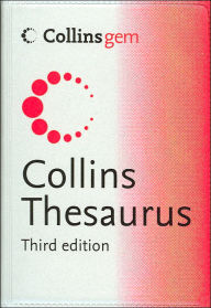 Title: Collins Gem Thesaurus (Third Edition), Author: HarperCollins Publishers Ltd.