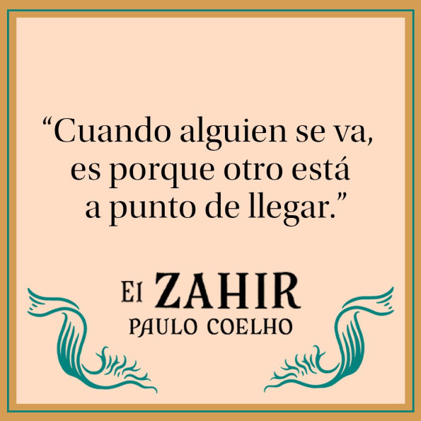 El Zahir: Una novela de obsesion