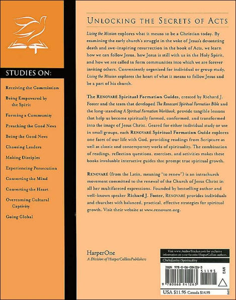 Living the Mission: A Spiritual Formation Guide