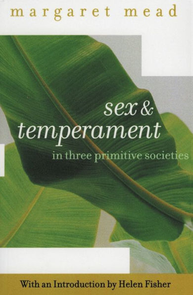 Sex and Temperament: Three Primitive Societies