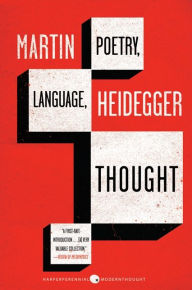 Title: Poetry, Language, Thought, Author: Martin Heidegger