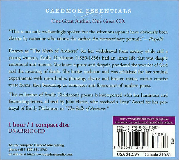 Essential Dickinson CD