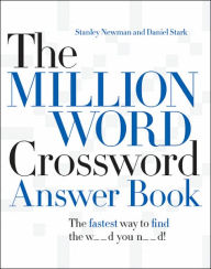 Title: Million Word Crossword Answer Book, Author: Stanley Newman