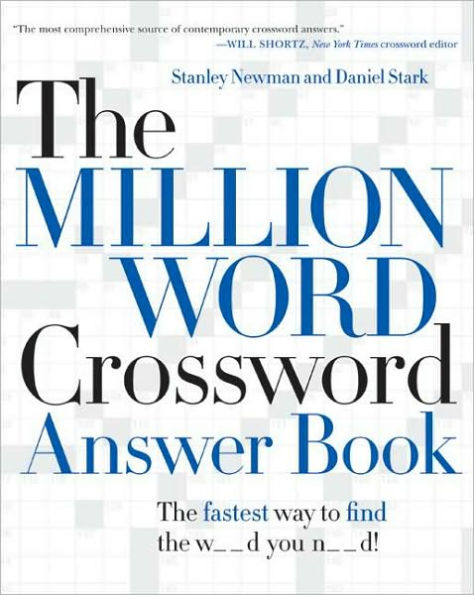 The Million Word Crossword Answer Book