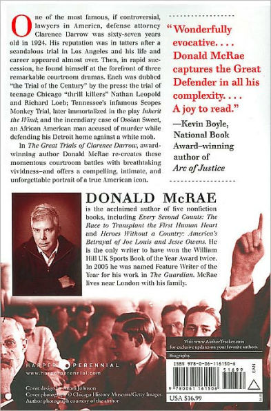 The Great Trials of Clarence Darrow: The Landmark Cases of Leopold and Loeb, John T. Scopes, and Ossian Sweet