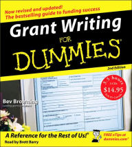 Title: Grant Writing for Dummies 2nd Ed. CD, Author: Beverly Browning