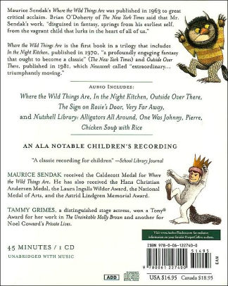 Where The Wild Things Are And Other Stories By Maurice Sendak Audio Cd Barnes Noble