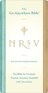 Title: NRSV Go-Anywhere Bible (Tan/Teal Nutone), Author: Harper Bibles