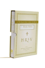 Title: NRSV HarperCollins Catholic Gift Bible (white), Author: Harper Bibles