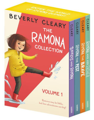 The Ramona 4 Book Collection Volume 1 Beezus And Ramona Ramona And Her Father Ramona The Brave Ramona The Pest By Beverly Cleary Jacqueline Rogers Paperback Barnes Noble