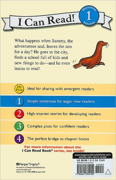 Sammy the Seal (I Can Read Book Series: Level 1)