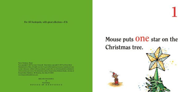 Merry Christmas, Mouse!: A Christmas Holiday Book for Kids