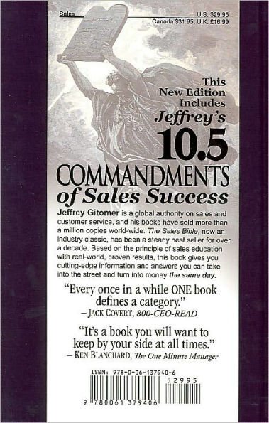 Sales Bible: The Ultimate Sales Resource