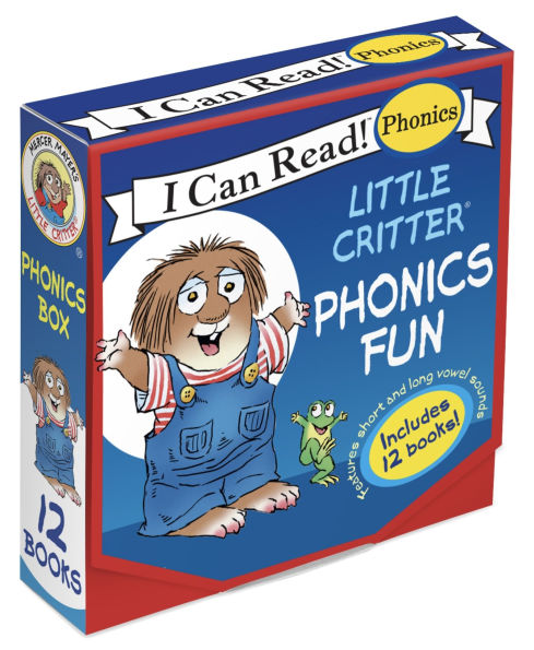 Little Critter 12-Book Phonics Fun!: A Box of 12 Mini-Books Featuring Short and Long Vowel Sounds