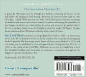 Alternative view 2 of Essential Walt Whitman (Caedmon Essentials Series)