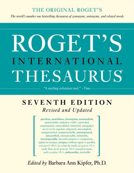 Roget's International Thesaurus, 7th Edition