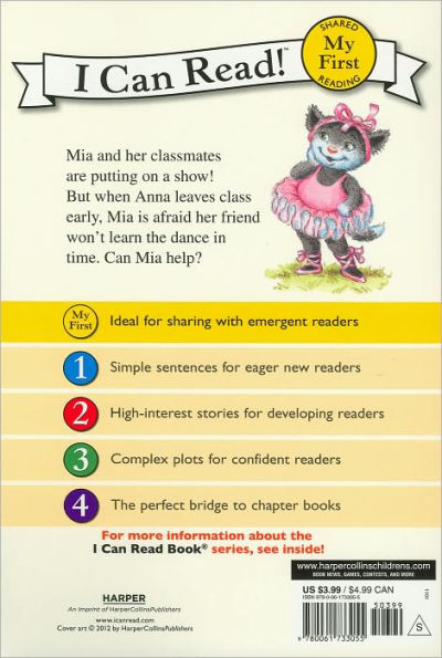 Mia and the Daisy Dance (My First I Can Read Series)