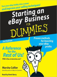 Title: Starting an E-Bay Business for Dummies, Author: Marsha Collier