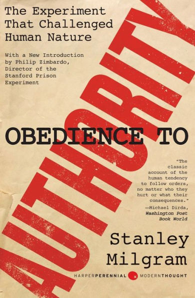 Obedience to Authority: An Experimental View