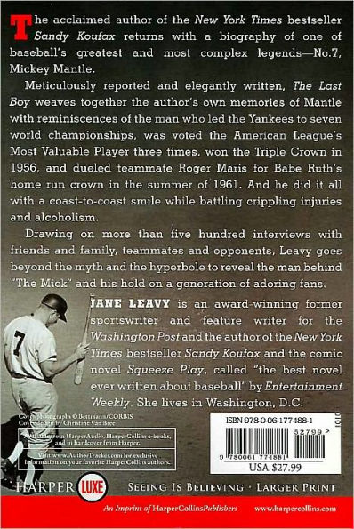 The Last Boy: Mickey Mantle and the End of America's Childhood