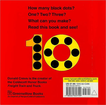 Ten Black Dots Board Book by Donald Crews, Board Book | Barnes & Noble®