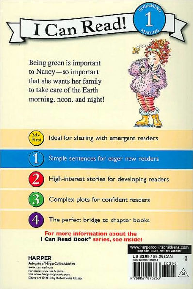 Fancy Nancy: Every Day Is Earth Day (I Can Read Book Series: Level 1)