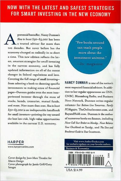 How to Invest $50-$5,000: The Small Investor's Step-by-Step Plan for Low-Risk Investing in Today's Economy