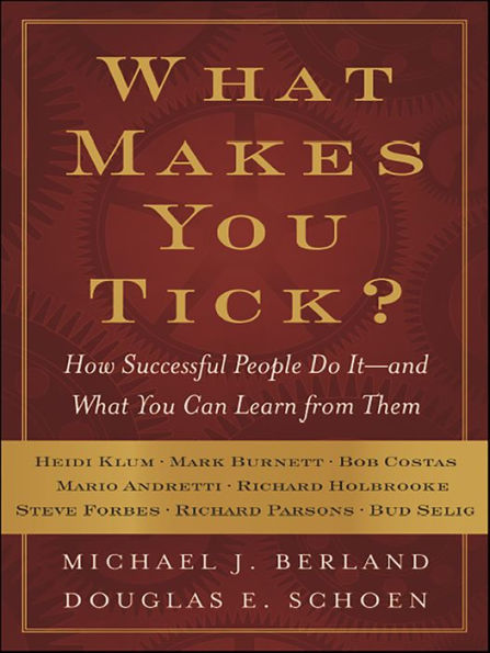 What Makes You Tick?: How Successful People Do It-and What You Can Learn from Them
