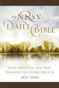 Title: The NRSV Daily Bible (Brown Imitation Leather): Read, Meditate, and Pray Through the Entire Bible in 365 Days, Author: Harper Bibles