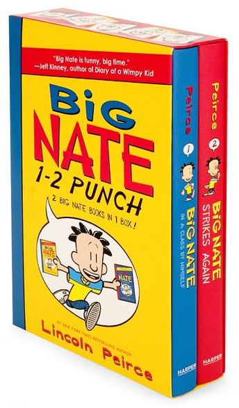 Big Nate 1-2 Punch: 2 Big Nate Books in 1 Box!: Includes Big Nate and Big Nate Strikes Again