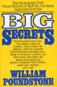 Title: Big Secrets, Author: William Poundstone