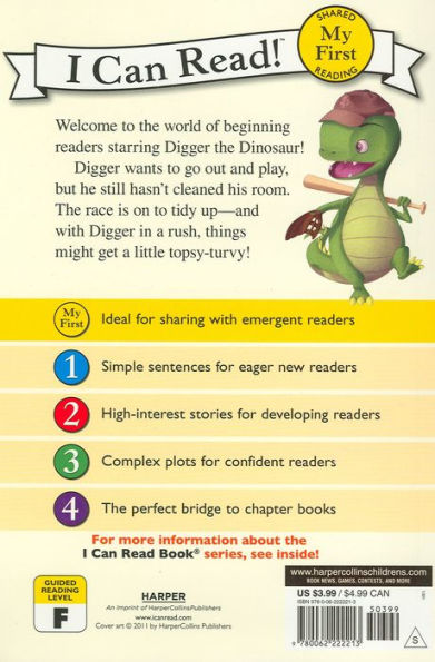 Digger the Dinosaur (My First I Can Read Series)