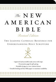 Title: New American Bible (Non-Flex Black Imitation Leather), Author: Harper Bibles