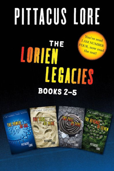 The Lorien Legacies: Books 2-5 Collection: The Power of Six, The Rise of Nine, The Fall of Five, The Revenge of Seven