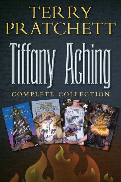 Tiffany Aching 4-Book Collection: A Hat Full of Sky, The Wee Free Men, Wintersmith, I Shall Wear Midnight