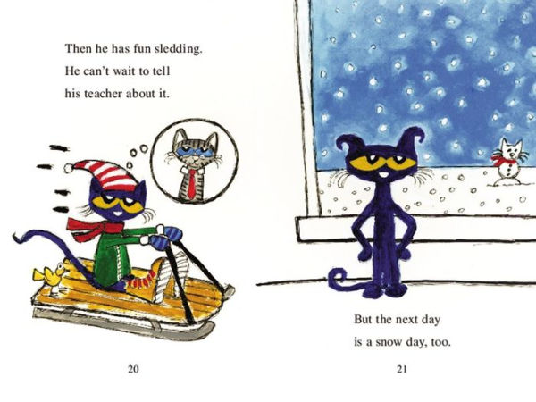 Snow Daze (Pete the Cat) (My First I Can Read Series)