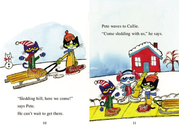 Snow Daze (Pete the Cat) (My First I Can Read Series)