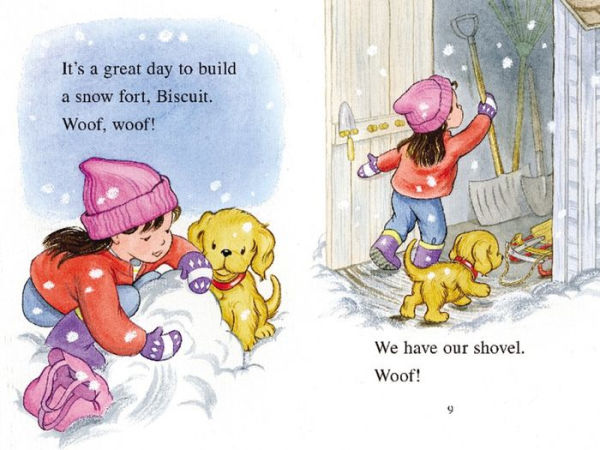 Biscuit's Snow Day Race: A Winter and Holiday Book for Kids