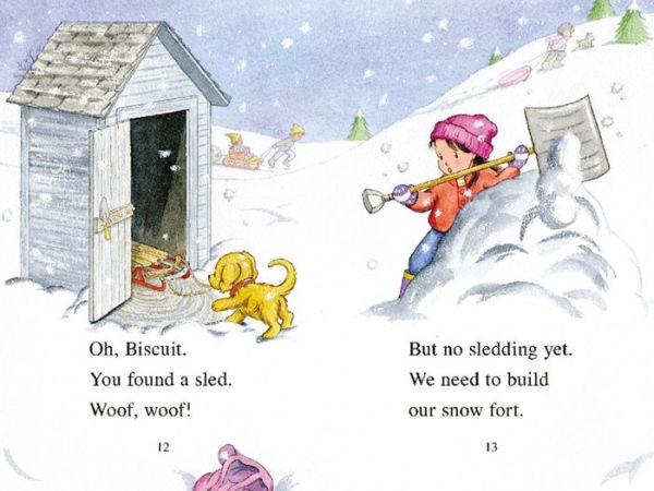 Biscuit's Snow Day Race: A Winter and Holiday Book for Kids