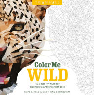 Title: Trianimals: Color Me Wild: 60 Color-by-Number Geometric Artworks with Bite, Author: Hope Little
