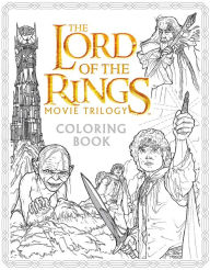 Title: The Lord of the Rings Movie Trilogy Coloring Book, Author: Nicolette Caven