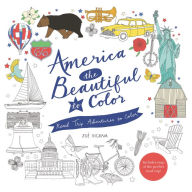 Title: America the Beautiful to Color: Road Trip Adventures to Color, Author: Zoe Ingram