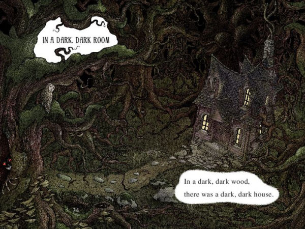 In a Dark, Dark Room and Other Scary Stories: Reillustrated Edition. A Halloween Book for Kids