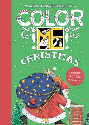 mary engelbreits color me christmas book of postcards by mary mary englebreit christmas cards
