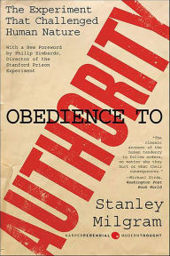 Title: Obedience to Authority, Author: Stanley Milgram