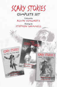 Title: Scary Stories Complete Set: Scary Stories to Tell in the Dark, More Scary Stories to Tell in the Dark, and Scary Stories 3, Author: Alvin Schwartz