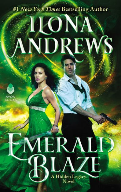 Emerald Blaze (Hidden Legacy Series #5) by Ilona Andrews, Paperback ...