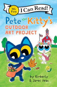 Title: Pete the Kitty's Outdoor Art Project, Author: James Dean