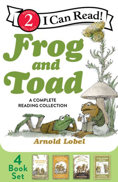 Frog and Toad: A Complete Reading Collection: A Box Set of all 4 Books From the Classic Animal Friendship and Adventure Series, Great for Growing Reading Skills and Early Literacy Development for Kids [ages 4-8]
