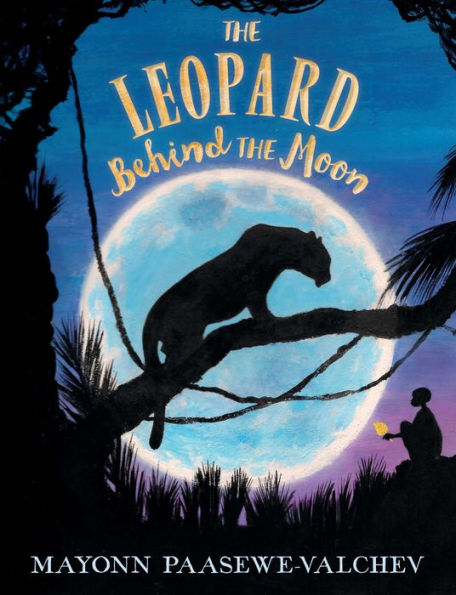 the Leopard Behind Moon